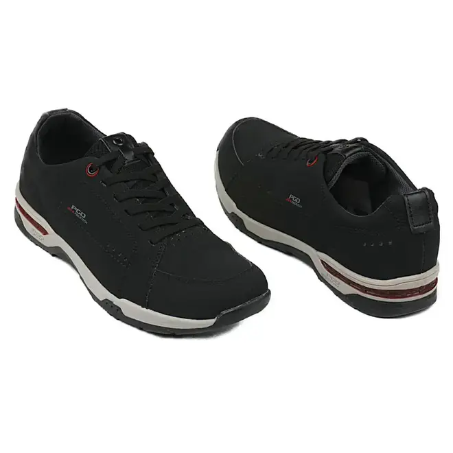 Sapatênis Pegada Casual Preto Masculino