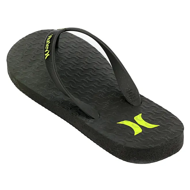 Chinelo Icon Hurley Preto e Verde Masculino