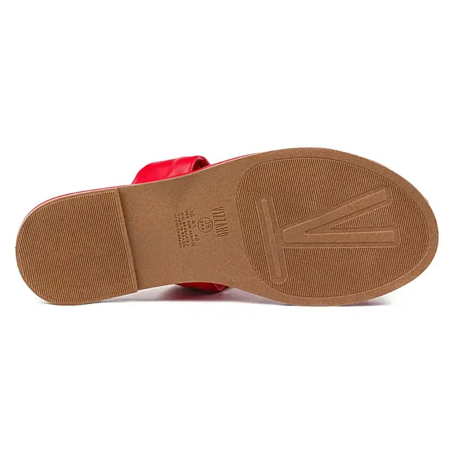 Tamanco Vizzano Flats Cereja Feminino