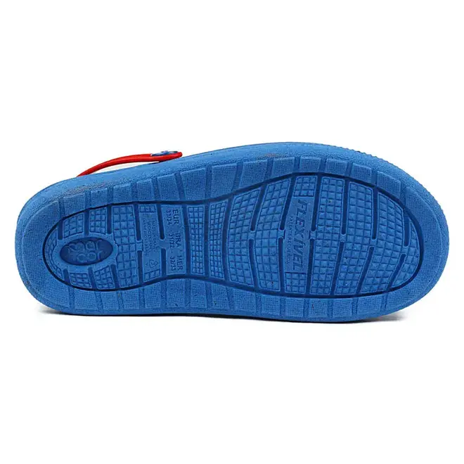 Babuche Mar & Cor Infantil Menino Azul e Vermelho