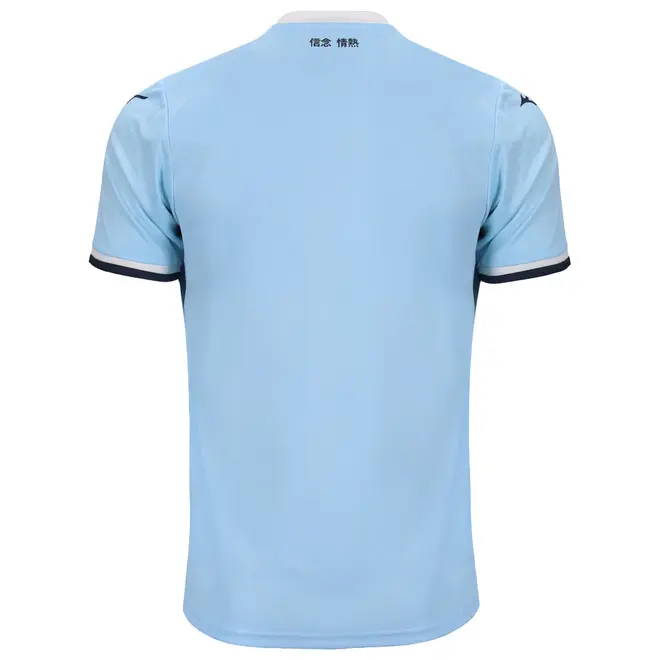 Camisa de Futebol Mizuno Lazio Jersey Masculina