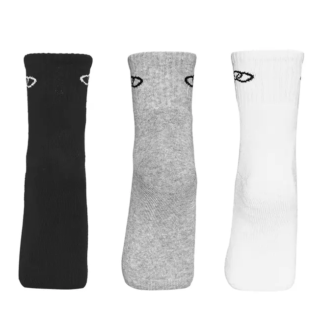 Meia Olympikus Cano Médio pacote c/ 3 pares Masculino