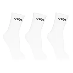 Meia Olympikus Cano Médio pacote c/ 3 pares Masculino