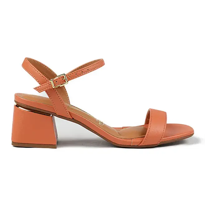 Sandália Salto Médio Vizzano Coral Feminino