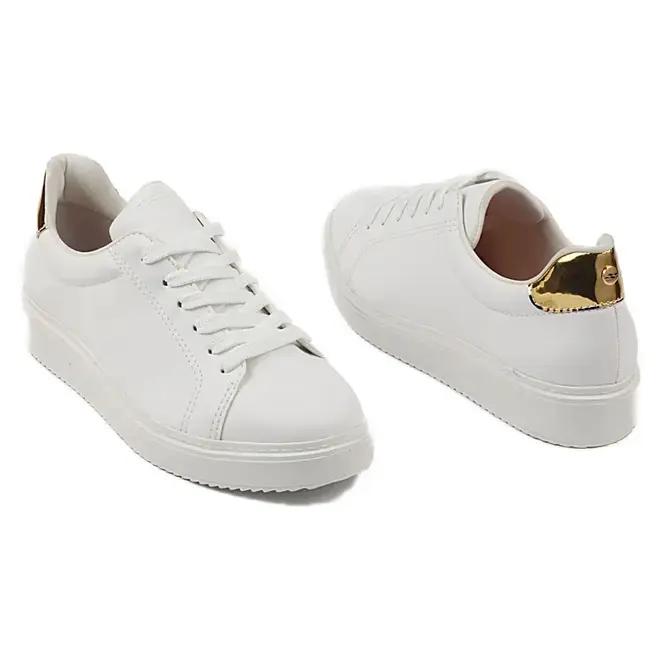 Tênis Casual Itapuã Super Style Branco e Ouro Feminino
