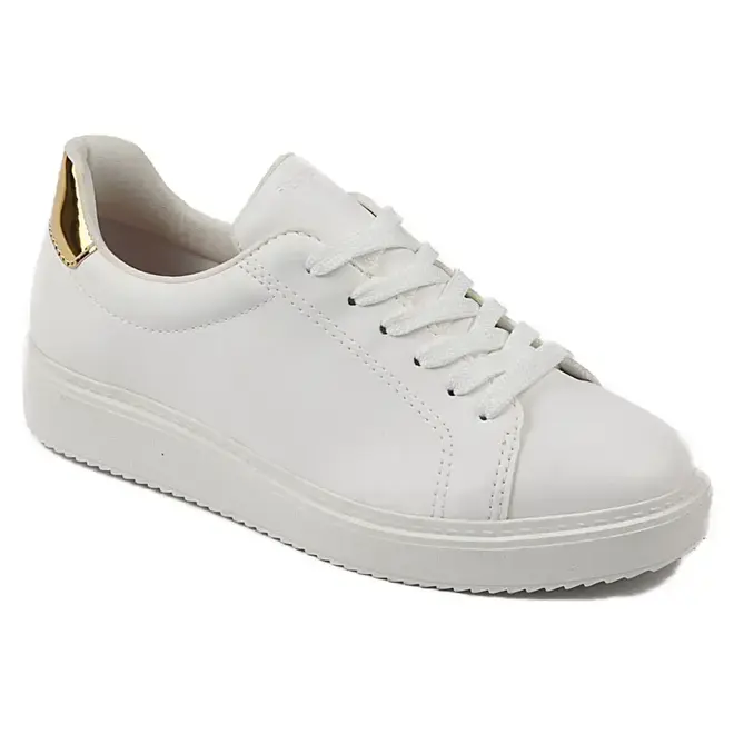 Tênis Casual Itapuã Super Style Branco e Ouro Feminino