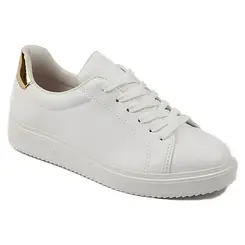 Tênis Casual Itapuã Super Style Branco e Ouro Feminino