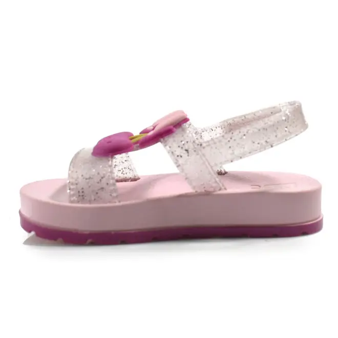 Sandália Papete Infantil Feminina Zaxy Cherry Rosa 19265