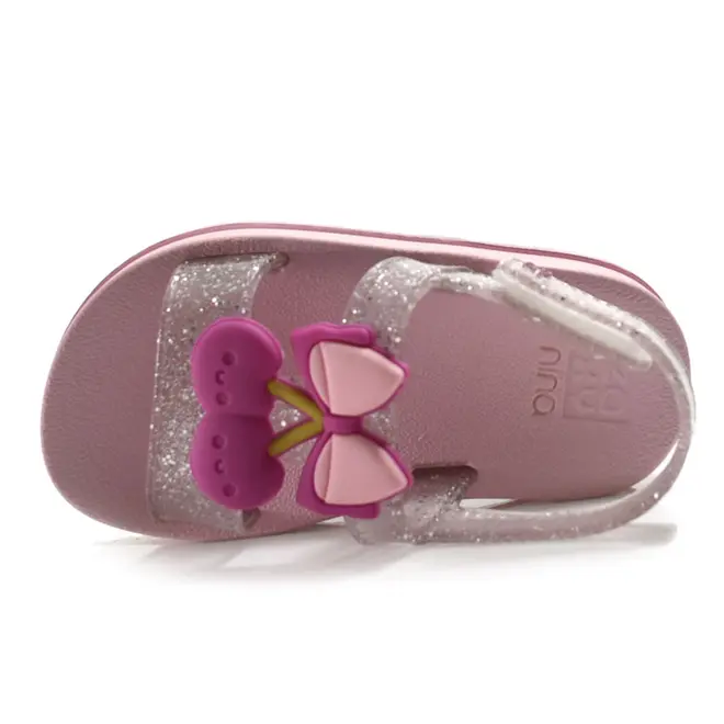 Sandália Papete Infantil Feminina Zaxy Cherry Rosa 19265