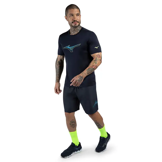 Bermuda de Treino Masculina Mizuno Run Bird
