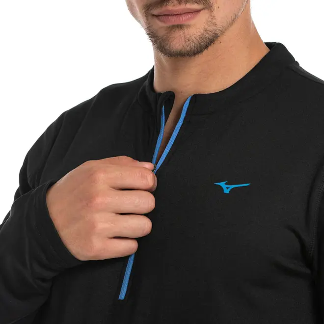 Camiseta Manga longa de Corrida Masculina Mizuno Térmica