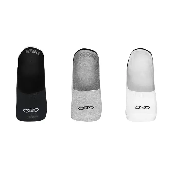 Meia Ultra Invisível Olympikus Masculina - Pacote com 3 Pares