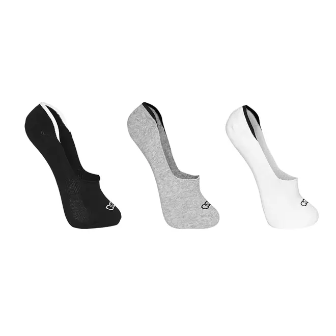 Meia Ultra Invisível Olympikus Masculina - Pacote com 3 Pares