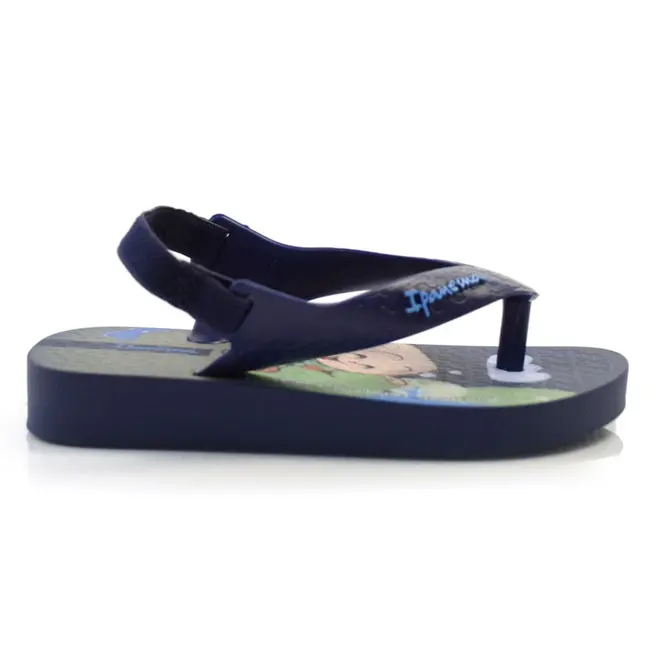 Chinelo Infantil Ipanema Turma da Monica do 17 ao 24 Azul 26791 AGO/24