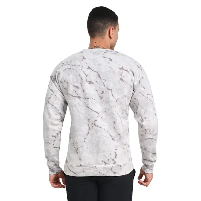 Camiseta Manga Longa de Treino Masculina Under Armour Project Rock Rival Fleece