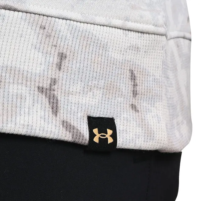 Camiseta Manga Longa de Treino Masculina Under Armour Project Rock Rival Fleece