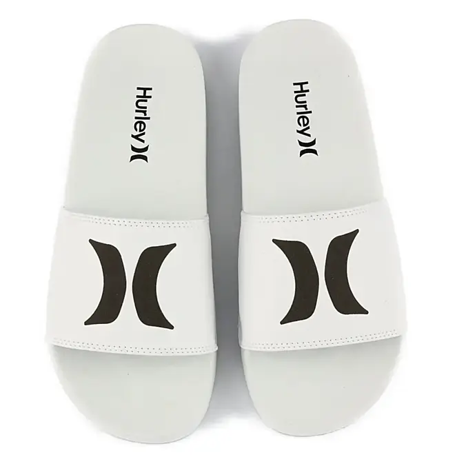 Chinelo Slide Hurley Icon Branco - Masculino