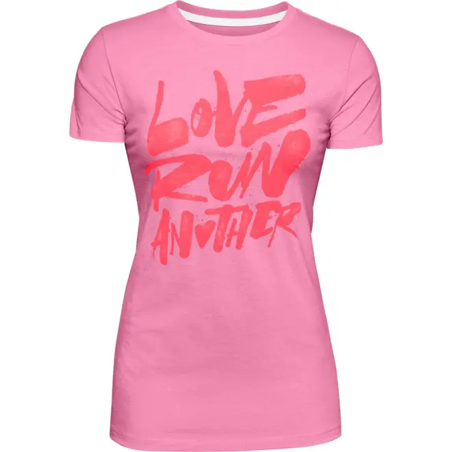 Camiseta de Corrida Feminina Under Armour Love Run Another