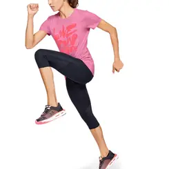 Camiseta de Corrida Feminina Under Armour Love Run Another