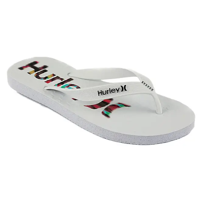 Chinelo Masculino Hurley Rainbow - Branco
