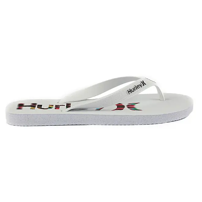 Chinelo Masculino Hurley Rainbow - Branco