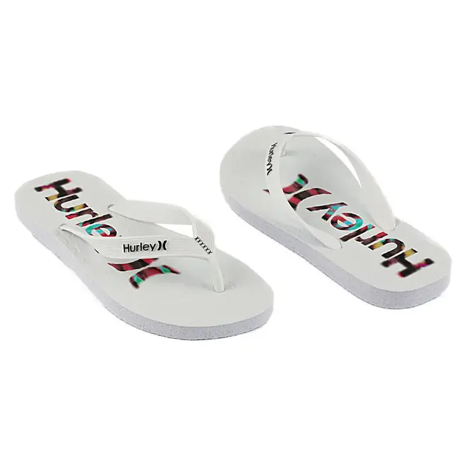 Chinelo Masculino Hurley Rainbow - Branco