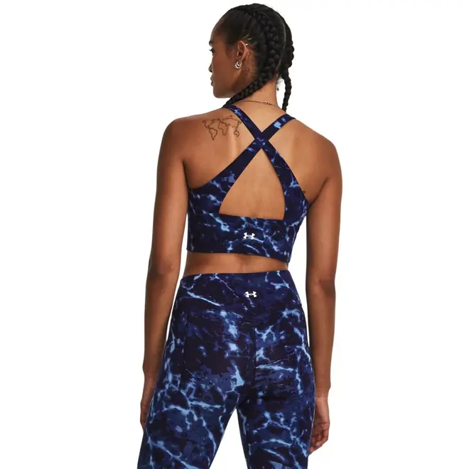 Top de Treino Feminino Under Armour Project Rock Lets Go Crossover Printed