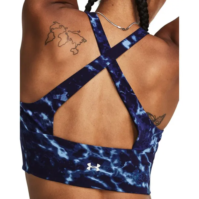 Top de Treino Feminino Under Armour Project Rock Lets Go Crossover Printed