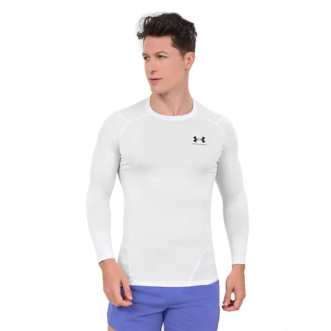 Camiseta Manga Longa de Compressão Masculina Under Armour HeatGear