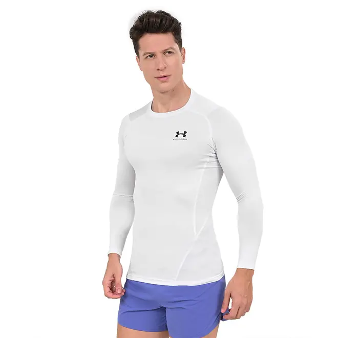 Camiseta Manga Longa de Compressão Masculina Under Armour HeatGear