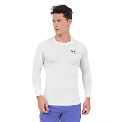 Camiseta Manga Longa de Compressão Masculina Under Armour HeatGear