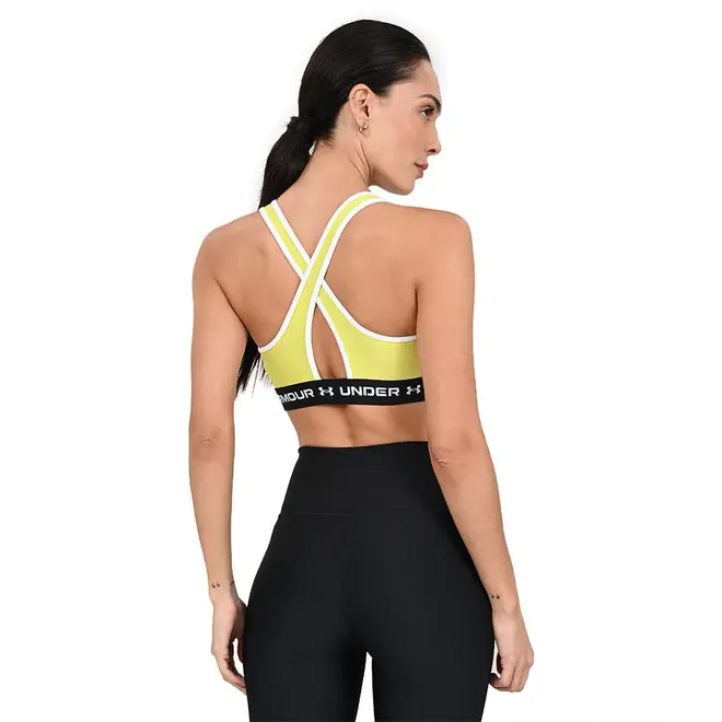 Top de Treino Feminino Under Armour Crossback Mid