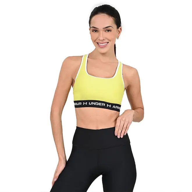 Top de Treino Feminino Under Armour Crossback Mid