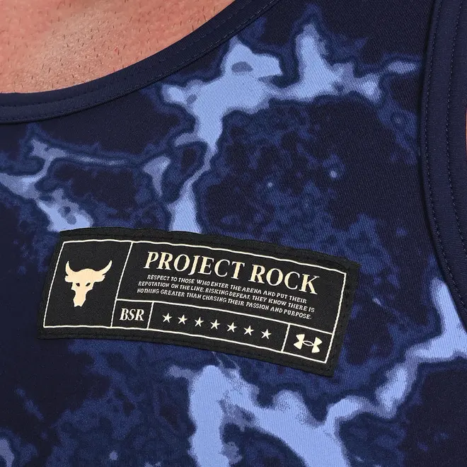 Regata de Treino Masculina Under Armour Project Rock IsoChill