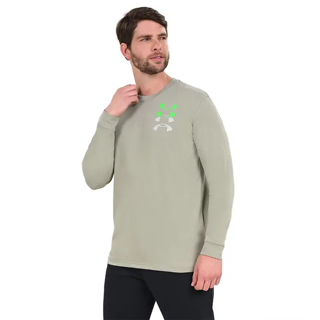 Camiseta Manga Longa Masculina Under Armour Train Anywhere