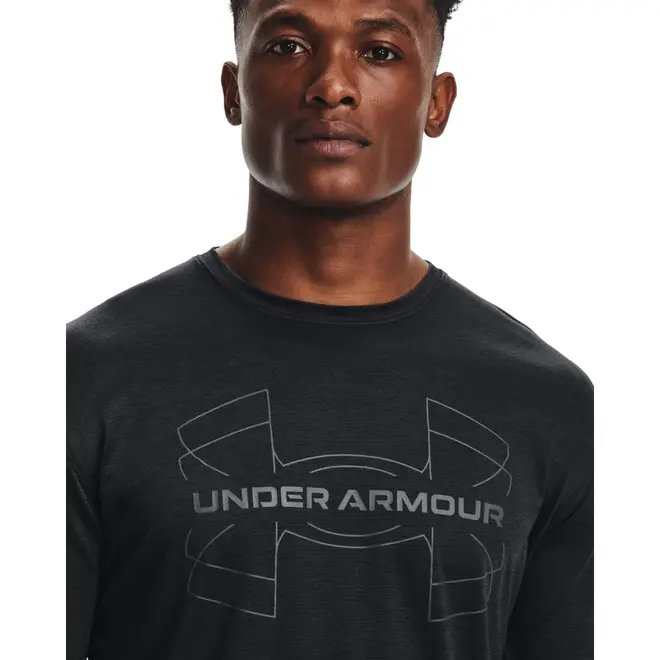 Camiseta Manga Longa de Treino Masculina Under Armour Graphic