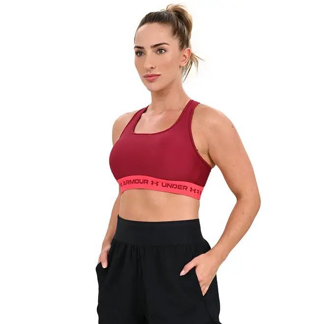 Top de Treino Feminino Under Armour Crossback Mid