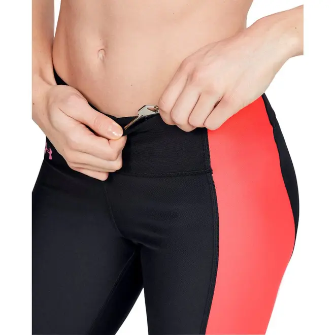 Kit 2 Leggings Femininas Under Armour HeatGear Perf Inset Graphic