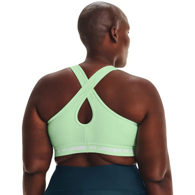Top de Treino Plus Size Feminino Under Armour Crossback Mid
