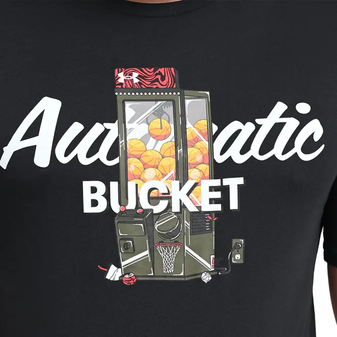 Camiseta de Basquete Masculina Under Armour Claw Machine
