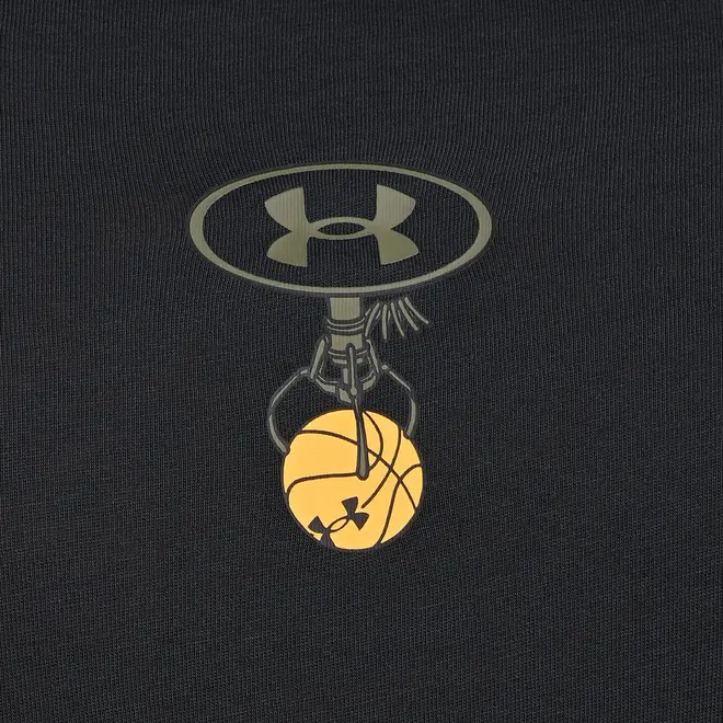 Camiseta de Basquete Masculina Under Armour Claw Machine