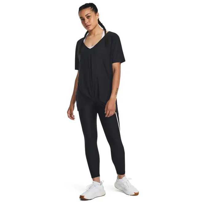 Camiseta de Treino Feminina Under Armour Pjt Rck Completer Deep