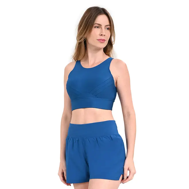 Top de Treino Feminino Under Armour Infinity Pintuck