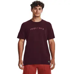 Camiseta de Treino Masculina Under Armour Project Rock Crest