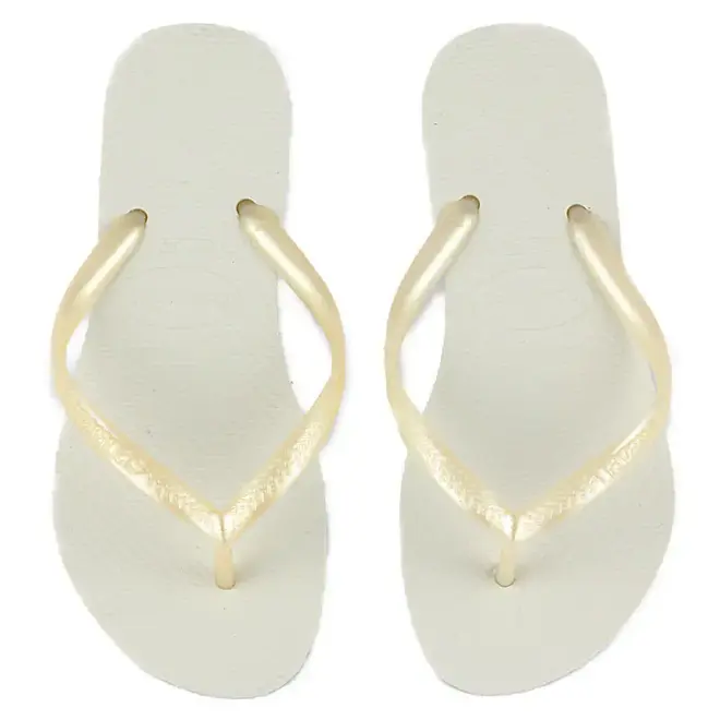 Chinelo Havaianas Slim Branco Feminino