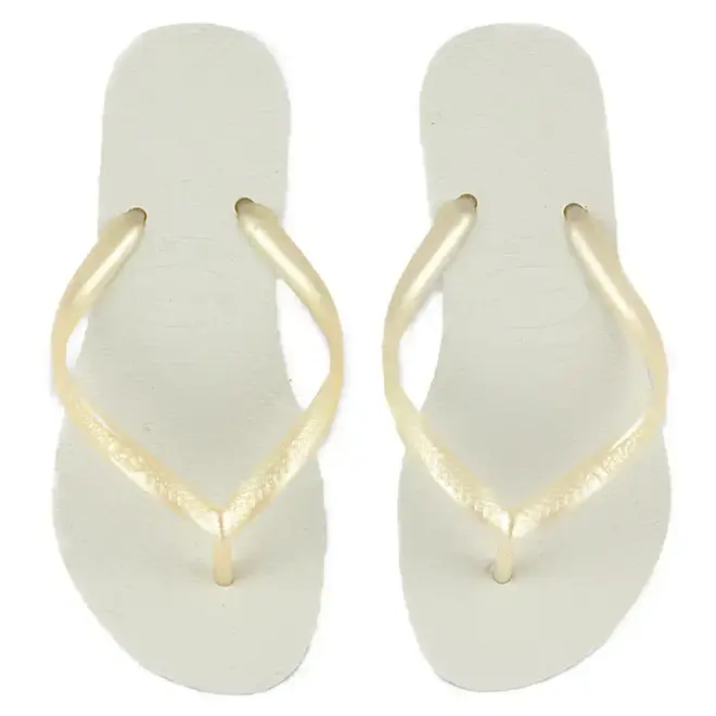 Chinelo Havaianas Slim Branco Feminino