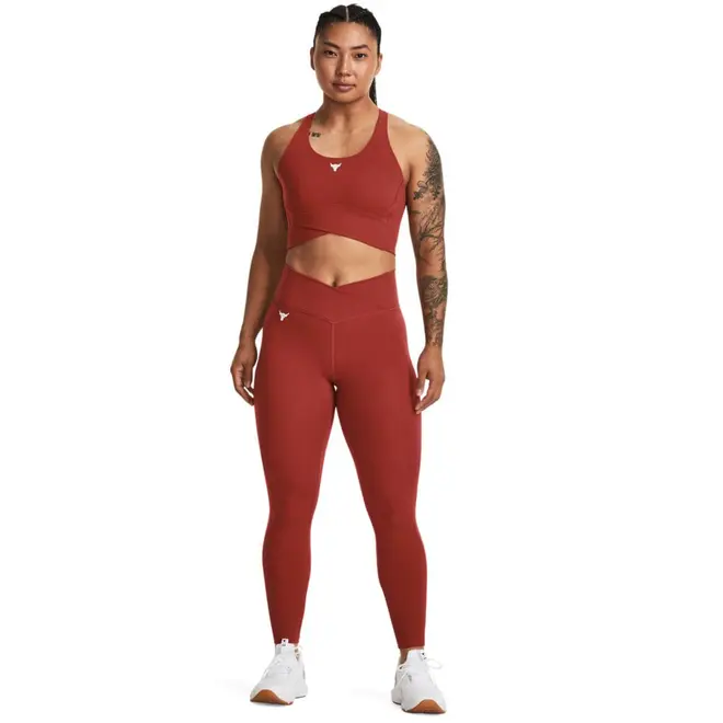 Top de Treino Feminino Under Armour Project Rock Lets Go Crossover