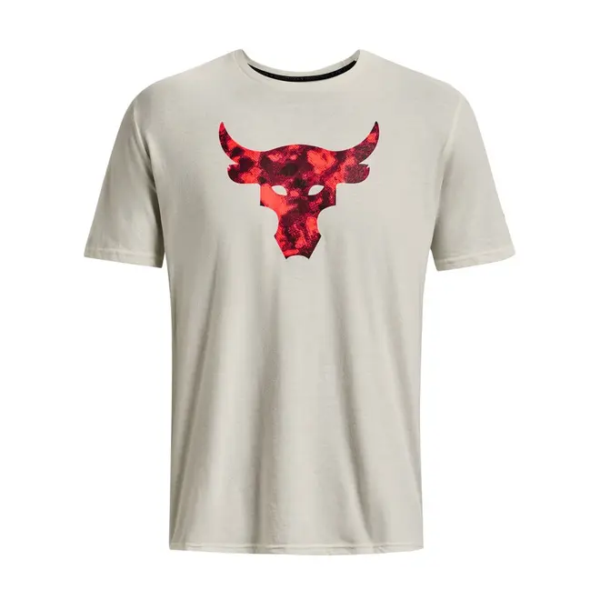 Camiseta de Treino Masculina Under Armour Project Rock Brahma Bull
