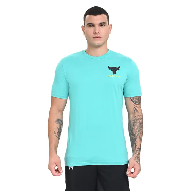 Camiseta de Treino Under Armour Project Rock Brahma Masculina