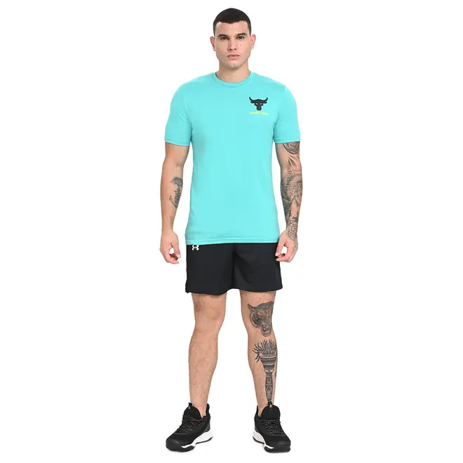 Camiseta de Treino Under Armour Project Rock Brahma Masculina